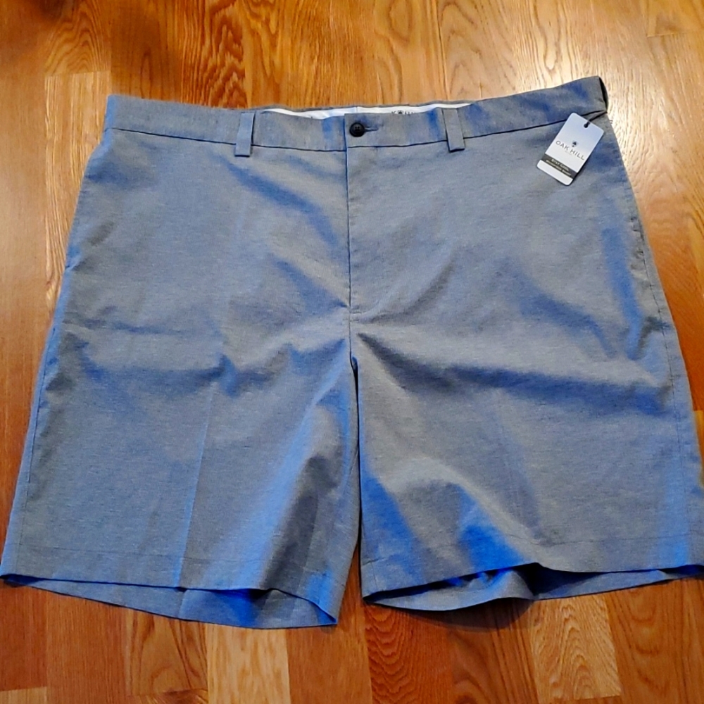 Oak Hill men's gray shorts, size 48, NWT